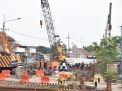 Proyek Flyover JPL 64 Krian dan JPL 79 Tarik Memasuki Tahap Pemasangan Tiang Pancang