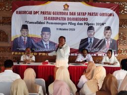 Gelar Rakorcab, Gerindra Bojonegoro Usul Gibran Jadi Cawapres Prabowo