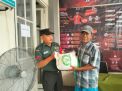 Babinsa Pegirian Dampingi Pendistribusian Bantuan Beras di Wilayah