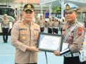 Kapolres Gresik Beri Pesan kepada Anggota Lalu Lintas