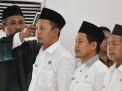 195 Kepala Sekolah Negeri Se-Kabupaten Karawang Ucapkan Sumpah Jabatan!! Ini Pesan Celly