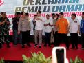 Deklarasi Damai 2024!! Walikota Eri Cahyadi Minta "Jaga Kota Surabaya"