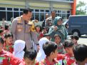 Tanpa Ragu Siswa TK Gresik Serbu Mapolres Gresik, Ini Tujuannya
