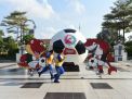 Kota Surabaya Meriah Dekorasi Atribut Jelang Piala Dunia U-17