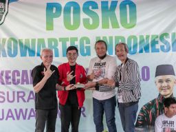 Resmikan Posko di Surabaya, KOWARTEG INDONESIA Targetkan Lebih Dekat Dengan Masyarakat