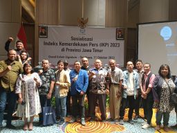 Dewan Pers Berikan Sosialisasi Dengan Tema "Indeks Kemerdekaan Pers 2023"