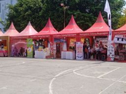 Bakorwil Bojonegoro Gelar Pameran UMKM Hingga Jalan Sehat  Meriahkan HUT ke 78 Jatim
