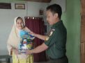 Peduli Warga Binaan di Kelurahan Kandangan, Babinsa Shokib Bantu Sembako