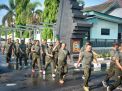 Anggota Kodim Gresik Laksanakan Olahraga Bersama, Jaga Kesehatan dan Kebugaran