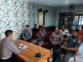 Peltu Andik Widodo Komsos dengan Polsek dan Satpol PP
