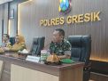 Kasdim Gresik beserta Perwakilan Anggota Hadiri Deklarasi Pemilu Damai Tahun 2024