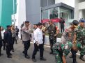 Dandim 0830/Surabaya Utara Sambut Kedatangan Pangdam Beserta Rombongan Saat Meninjau Kesiapan Gelora Bung Tomo