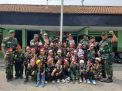 TK Darma Wanita Desa Bulurejo Benjeng, Mendatangi Makoramil 0817/10 Benjeng