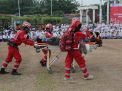 Ribuan Anggota Palang Merah Remaja dan Relawan PMI Surabaya Dikukuhkan