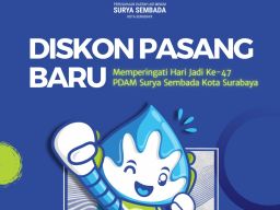 Halo SobatAir, Diskon Pasang Baru PDAM Diperpanjang Rekkk....!!