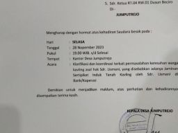 Jual Beli Tanah ingkar, Pembeli Resah, Penjual Gadaikan Sertifikat