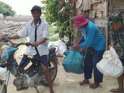Dampingi Warga Panen Pare Inilah Action Babinsa kodim 0817