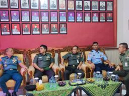 Kaskogartab III/Surabaya Kunjungi Kodim 0830/Surabaya Utara