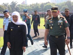Mayjen TNI Rafael Granada Baay Hadiri Apel Gelar Ops Lilin Semeru 2023
