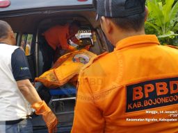 Mayat Tanpa Identitas Ditemukan Mengapung di Bengawan Solo Bojonegoro