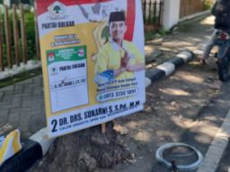 Tindak Cepat Untuk Pemasangan APK Yang Dipaku, Sukarni Meminta Maaf