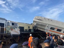 Duka PT KAI Awal Tahun 2024, Tabrakan KA Turangga dan Commuterline Bandung Raya
