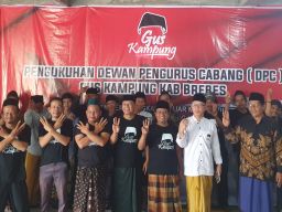 Usai Dikukuhkan, Gus Kampung Brebes Siap All Out Menangkan Pasangan Ganjar Mafud