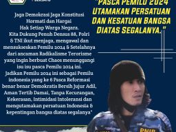 PNIB Berharap Banwaslu KPU KPK Polri TNI Bentuk  TGPF selidiki dugaan Pelanggaran & Kecurangan Pemilu