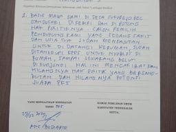 Tuntut 85 Suara Hilang, Caleg PKS Trenggalek Ini Protes Rekapitulasi Suara