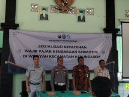 Sosialisasi Kepatuhan Pembayaran Pajak Kendaraan Bermotor di Kedungadem