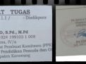 Penyalagunaan Wewenang, NIP Kadis Disdikpora Karawang Di Pakai Kabid Buat Surat Tugas