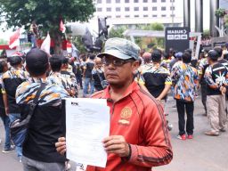 MAPEKKAT Gelar Aksi Kawal Kasus PNS Pesta Narkoba