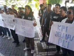 Aksi Jurnalis Tolak RUU Gugah Aliansi Mahasiswa