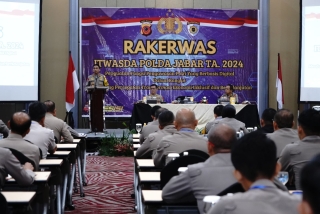 Kapolda Jabar Buka Rakernas ITWASDA Polda Jabar Tahun Anggaran 2024