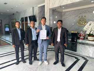 Kades Sukaluyu Dilaporkan Di kejaksaan Tinggi Jawa Barat, Dugaan Korupsi!