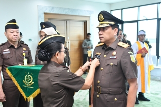 Kajati Jabar: Katarina Endang Sarwestri Lantik Wakajati dan 16 Pejabat Esellon 3 