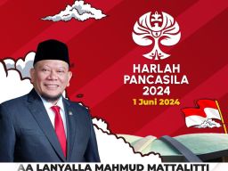 Memperingati Hari Lahir Pancasila Dimata LaNyalla Mataliti