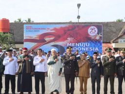 Polres Mandaling Natal Gelar Upacara HUT Bhayangkara ke 78