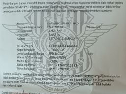 KEHILANGAN STNK