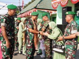 Danrem 084/Bhaskara Jaya Kunjungi Kodim 0830/Surabaya Utara 