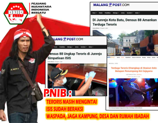 PNIB : Tingkatkan Kewaspadaan, Teroris Masih Mengancam Kita, Bravo Densus 88