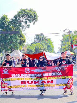 Kirab Merah Putih Ke-79, PNIB Menyatu di Jombang