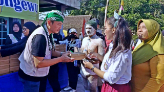 Road Show Sego Rongewu di Klaten, Semarak Kemerdeaan Ke-79 Bersama Warga