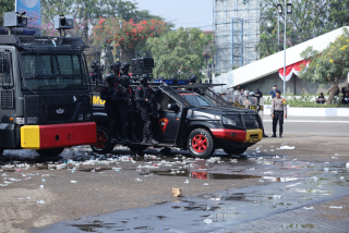 Simulasi dan Pengamanan Jelang Pilkada Serentak 2024, Polres Karawang Juga Melibatkan Pasukan Brimob