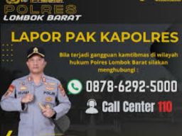 Kapolres Lombok Barat AKBP I Komang Sarjana Tetap Pertimbangkan Alasan Keamanan Menjelang Pilkada