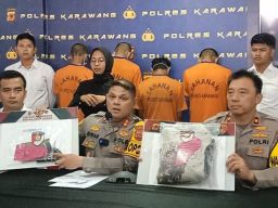 Polres Karawang Ungkap Tindak Pidana Pencurian ( Curanmor)