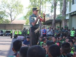 Pesan Dandim 0830/Surabaya Utara, Agar Pasukan Pengamanan VVIP Jangan Lengah