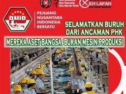 PNIB : Selamatkan Kaum Buruh Sritex Dan Lainya Dari Ancaman PHK, Mereka Aset Bangsa Bukan Mesin Produksi