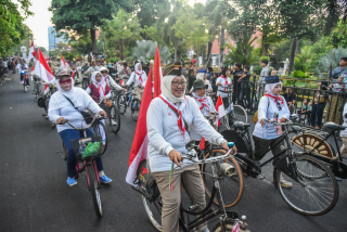 Rangkaian Surabaya Heroic Days 2024, Parade Surabaya Juang Masuk Karisma Event Nusantara Kemenparekraf RI