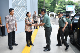 Kejati Jabar Terima Kunjungan Pangdam III Siliwangi